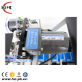 Lock-and-follow color ribbon printing machine